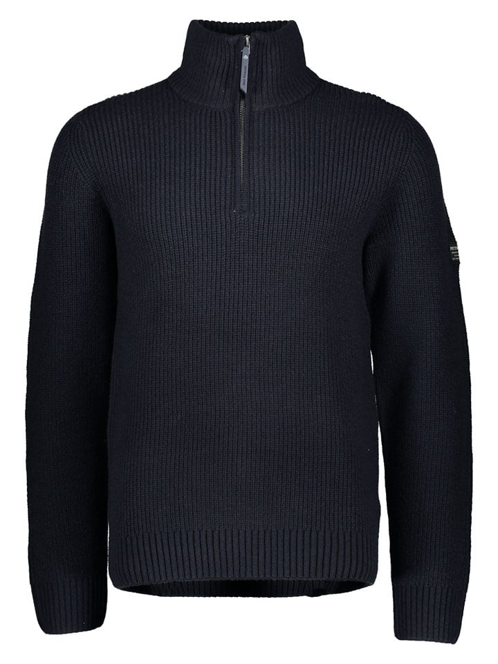Petrol Industries Sweter w kolorze granatowym rozmiar: XL