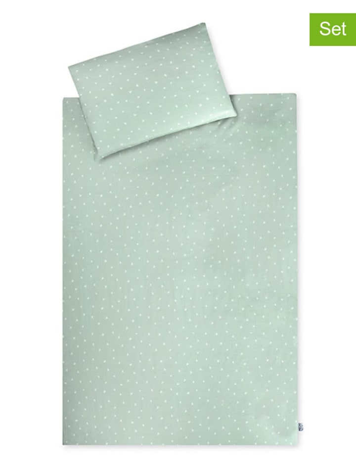 Julius Zöllner 2-częściowy komplet pościeli w kolorze zielonym rozmiar: 100x135 cm