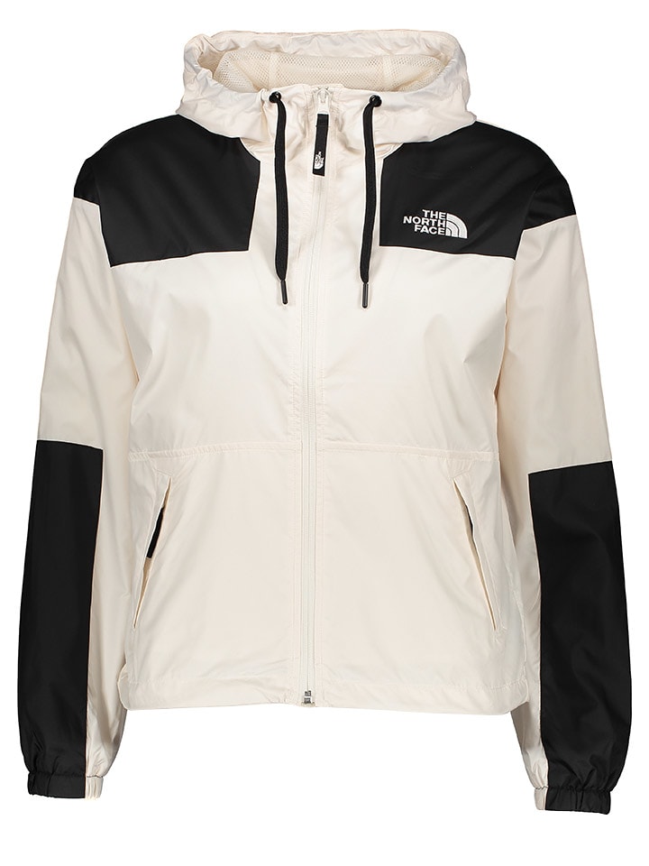 The North Face Kurtka funkcyjna "Gardenia" w kolorze kremowo-czarnym rozmiar: L