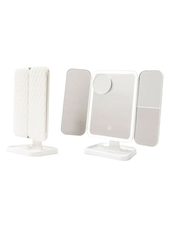 InnovaGoods Lustro kosmetyczne LED w kolorze białym rozmiar: onesize