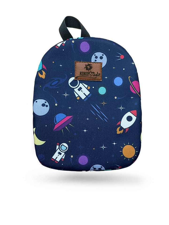 hippodino Plecak w kolorze granatowym ze wzorem - 26 x 22 cm rozmiar: onesize