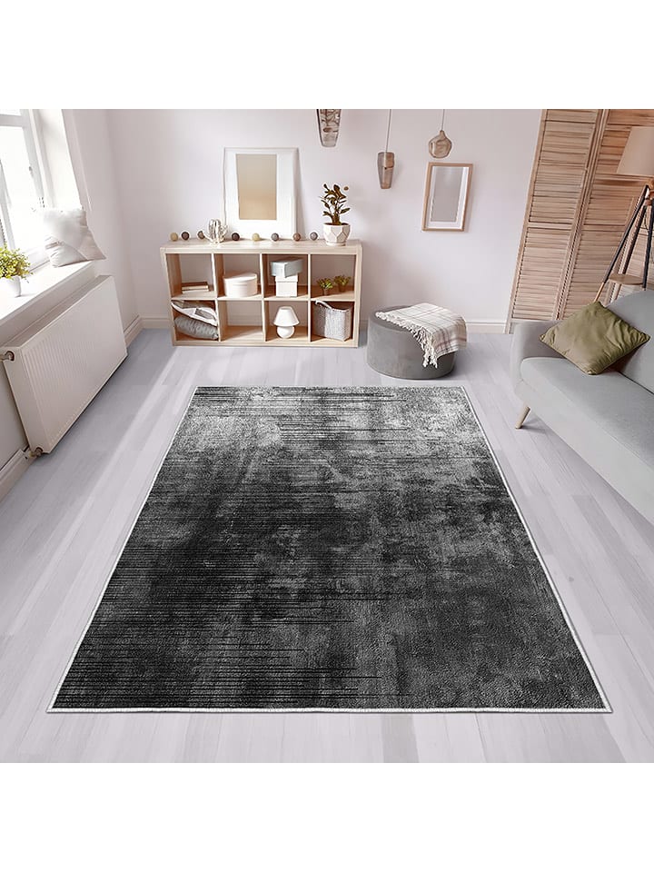 CARPET DIEM Dywan w kolorze szaro-czarnym rozmiar: 60x100 cm