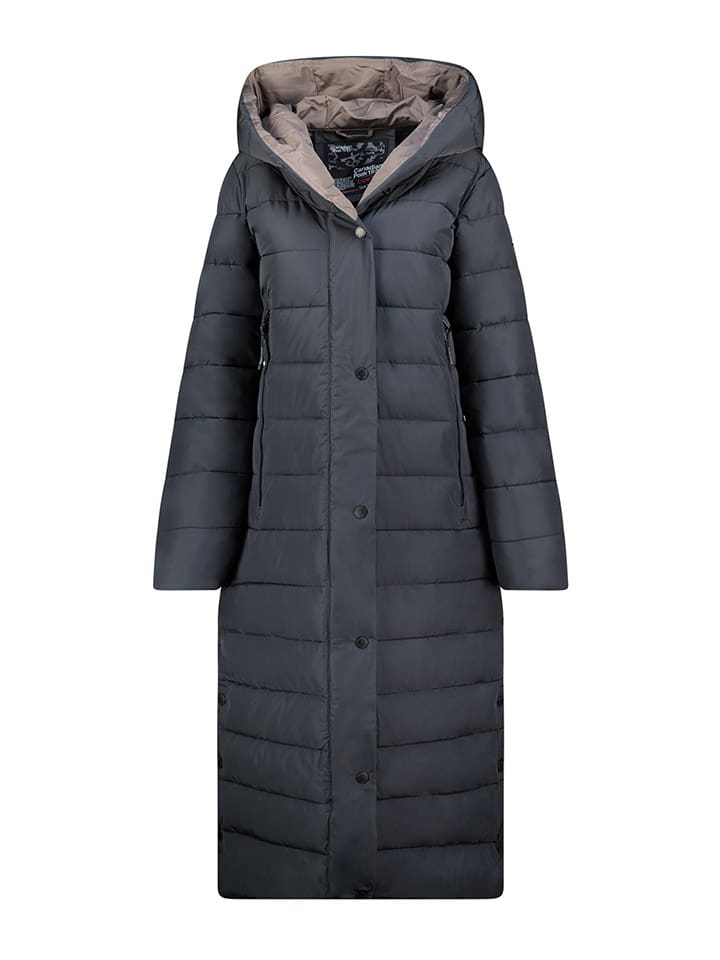 Canadian Peak Płaszcz pikowany "Constanceak" w kolorze granatowym rozmiar: XL