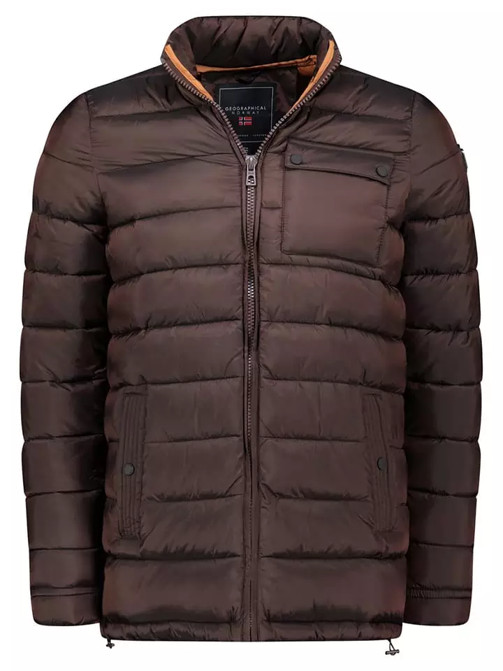 Geographical Norway Kurtka pikowana "Bangkok" w kolorze brązowym rozmiar: XL