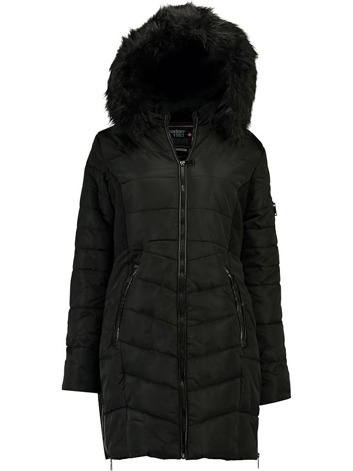 Canadian Peak Parka "Armonica" w kolorze czarnym rozmiar: L