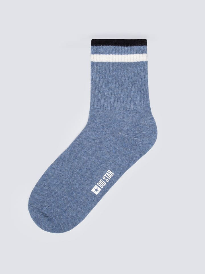 BIG STAR Skarpety w kolorze błękitnym rozmiar: 39-42