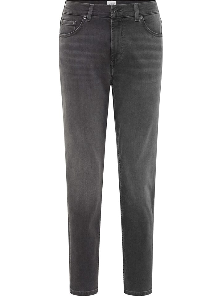 Mustang Dżinsy - Mom fit - w kolorze antracytowym rozmiar: W27/L34