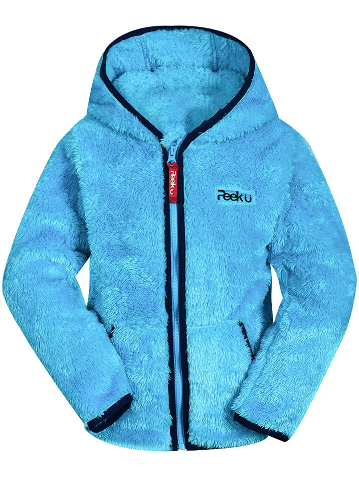 Peek U Kurtka polarowa "Twila" w kolorze turkusowym rozmiar: 128