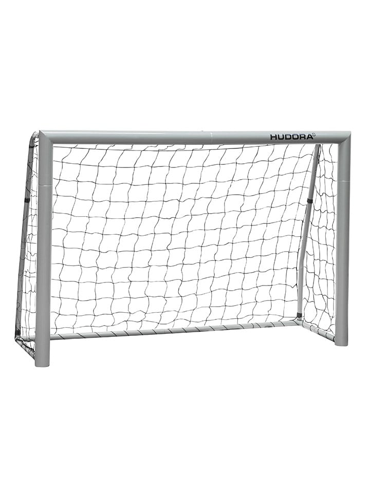 Hudora Bramka "Expert 180" w kolorze szarym do piłki nożnej - 4+ rozmiar: onesize