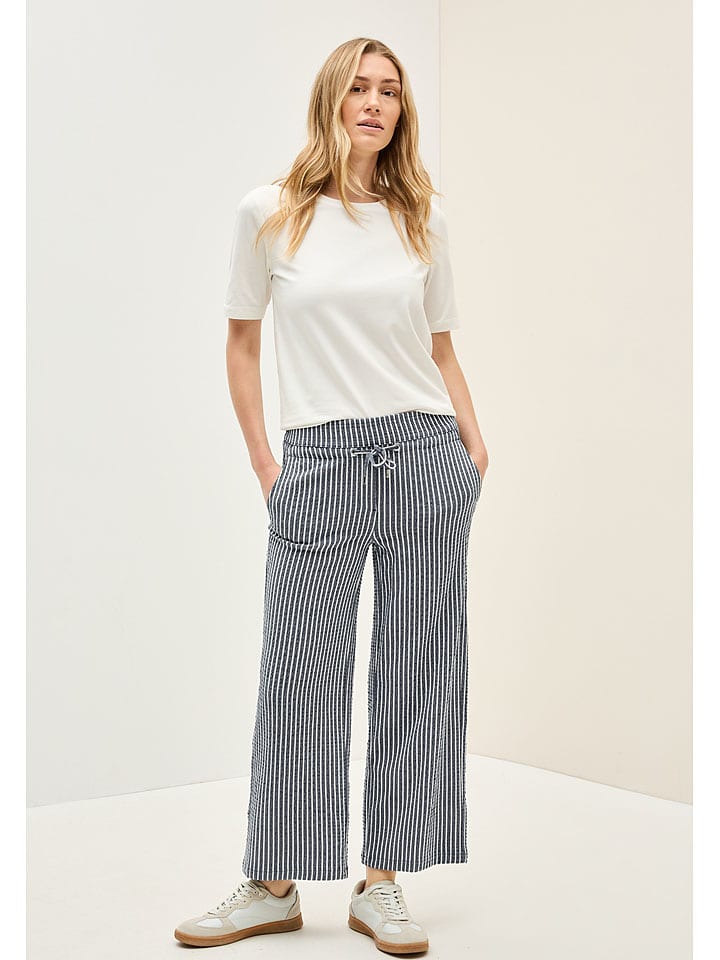 Cecil Spodnie w kolorze niebiesko-białym rozmiar: XS/L26