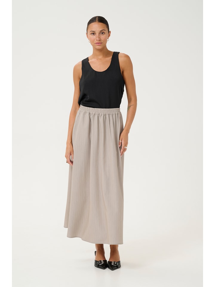 Kaffe Spódnica w kolorze szarobrązowym rozmiar: 36