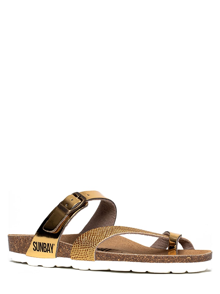 Sunbay Japonki "Tulipe" w kolorze złotym rozmiar: 39