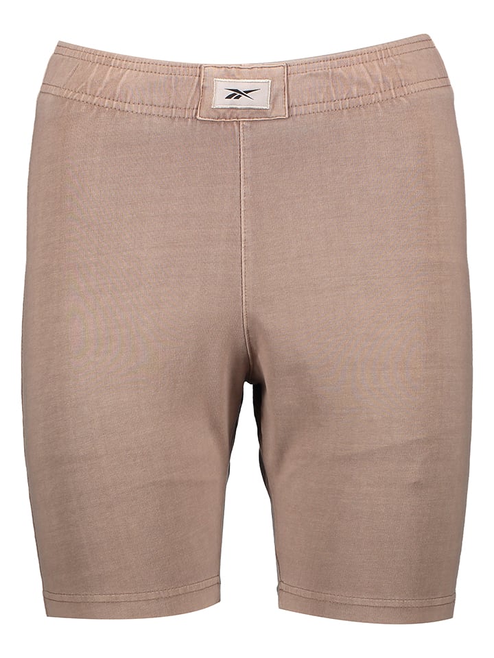 Reebok Szorty kolarskie w kolorze beżowym rozmiar: S