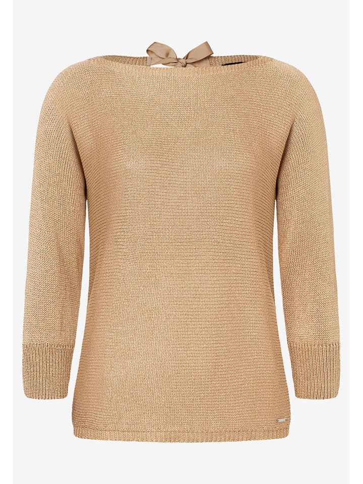 More & More Sweter w kolorze beżowym rozmiar: 38