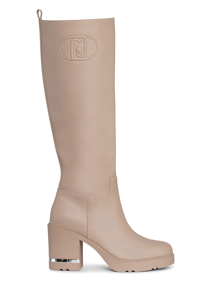 Liu Jo Kozaki w kolorze beżowym rozmiar: 39