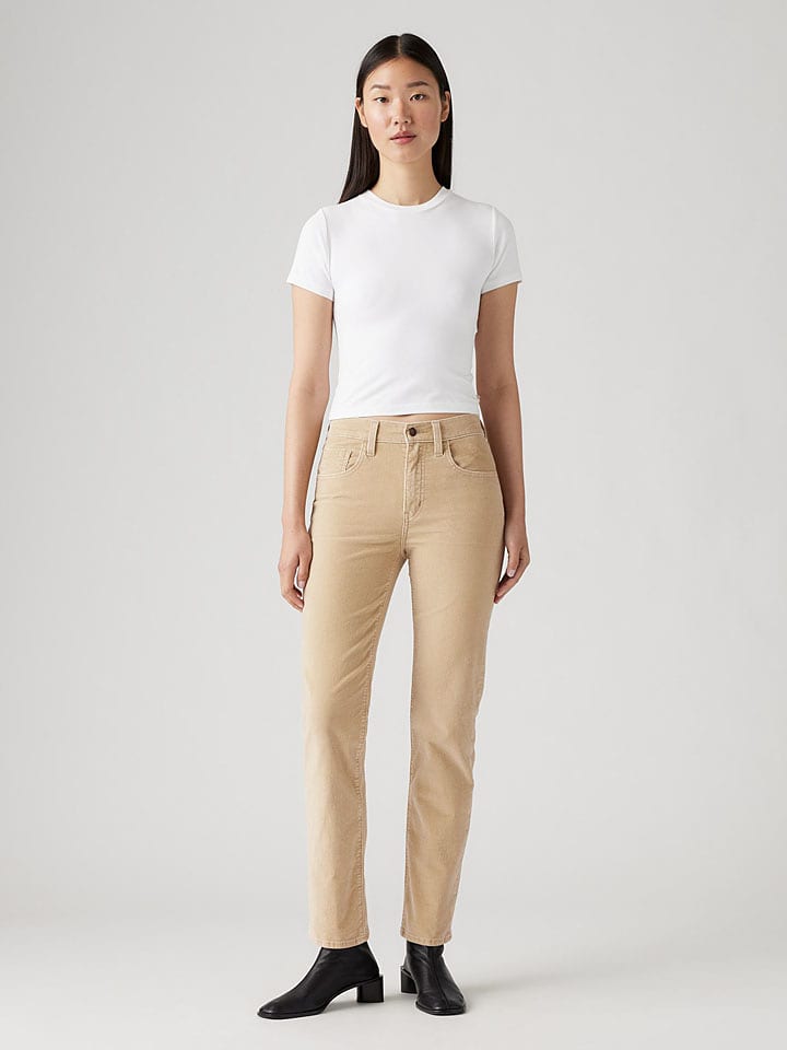 Levi´s Dżinsy - Slim fit - w kolorze beżowym rozmiar: W32/L32