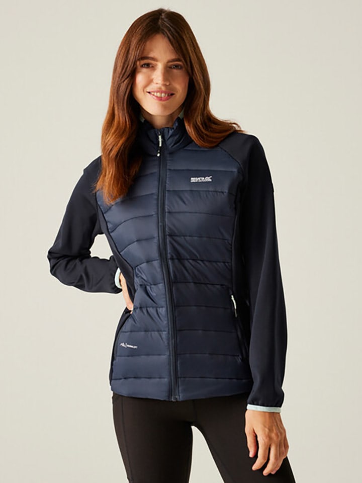 Regatta Kurtka hybrydowa "Clumber V" w kolorze granatowo-czarnym rozmiar: 40