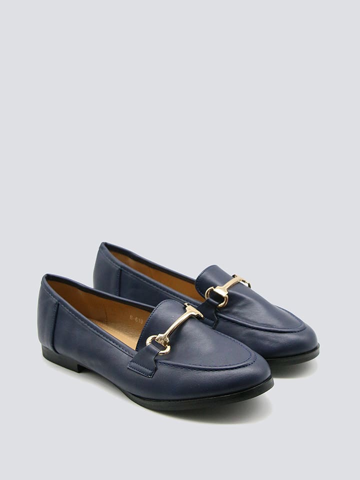 Bellucci Mokasyny w kolorze granatowym rozmiar: 38