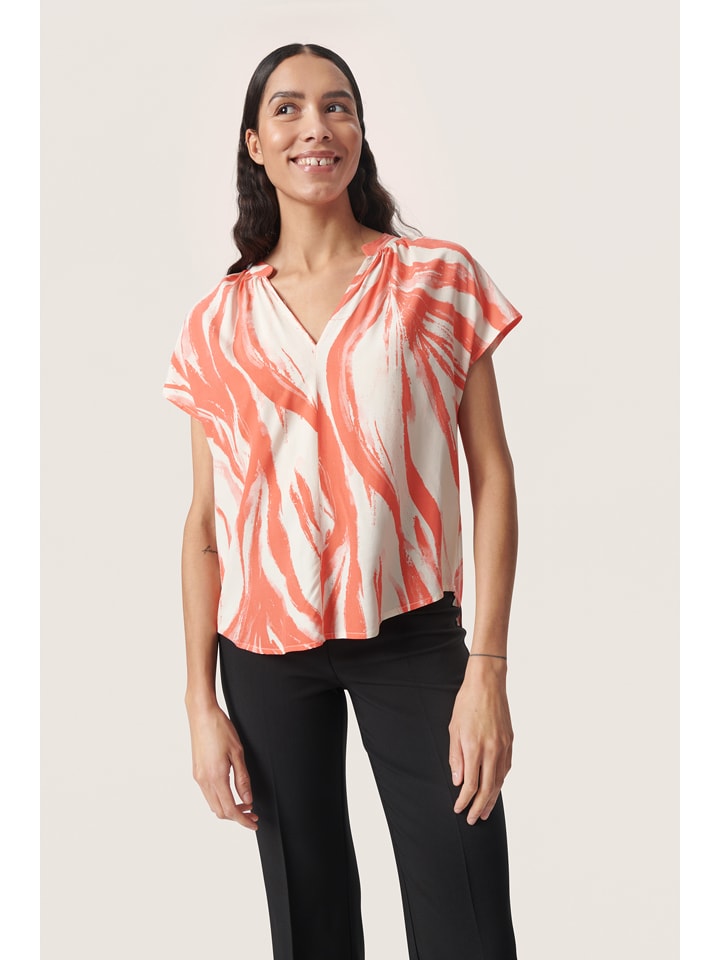 Soaked in Luxury Bluzka "Soaked in Luxury" w kolorze białym rozmiar: M