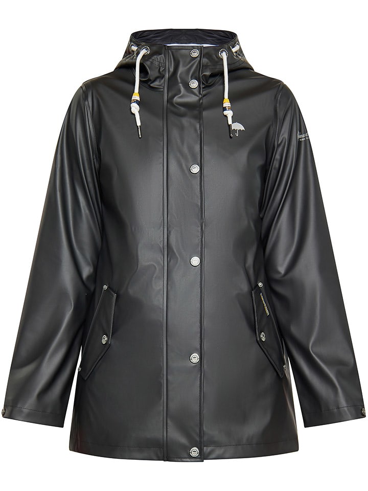 Schmuddelwedda Kurtka przeciwdeszczowa w kolorze czarnym rozmiar: S