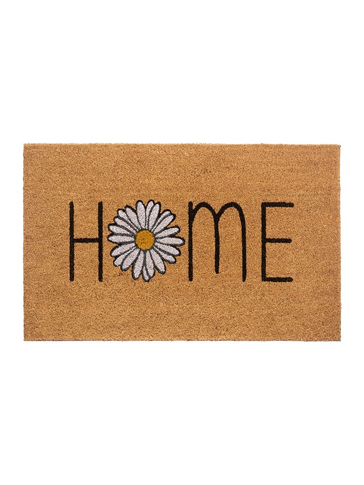 Hanse Home Wycieraczka w kolorze jasnobrązowym z włókna kokosowego rozmiar: 45x75 cm