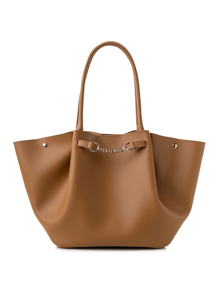 Lucky Bees Torebka w kolorze jasnobrązowym - 28 x 17 x 10 cm rozmiar: onesize