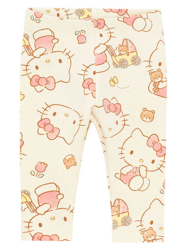 COOL CLUB Legginsy w kolorze kremowym rozmiar: 80