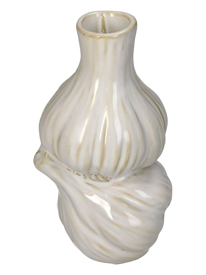 Kersten Świecznik "Garlic" w kolorze białym - 8,3 x 14,7 x 7,9 cm rozmiar: onesize