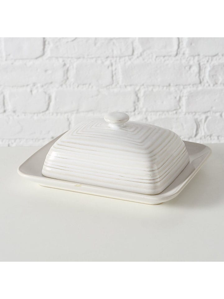 Boltze Maselniczka "Jonah" w kolorze beżowym - 19,6 x 7 x 16,6 cm rozmiar: onesize