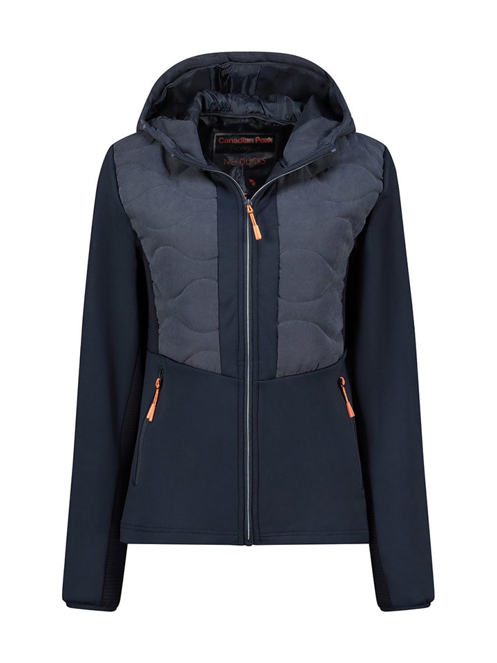 Canadian Peak Kurtka polarowa "Tigneseak" w kolorze granatowym rozmiar: L