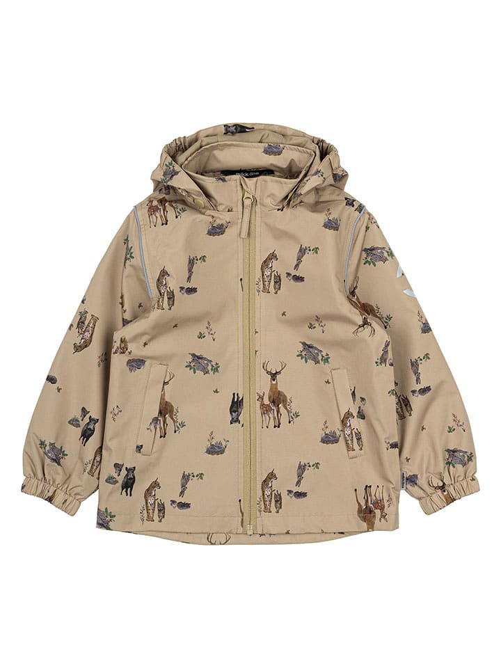 mikk-line Kurtka przejściowa w kolorze beżowym rozmiar: 128