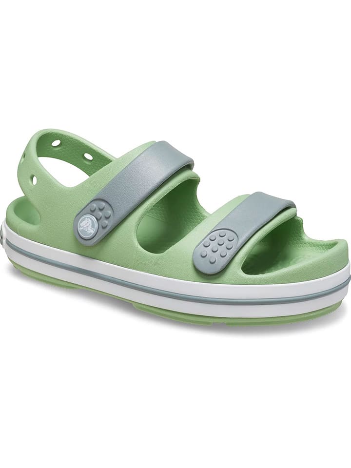 Crocs Sandały "Crocband Cruiser" w kolorze zielonym rozmiar: 19/20