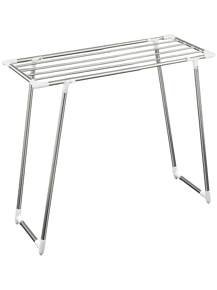 Wenko Suszarka "Maximex" w kolorze srebrnym na pranie - 79 x 94 x 39 cm rozmiar: onesize