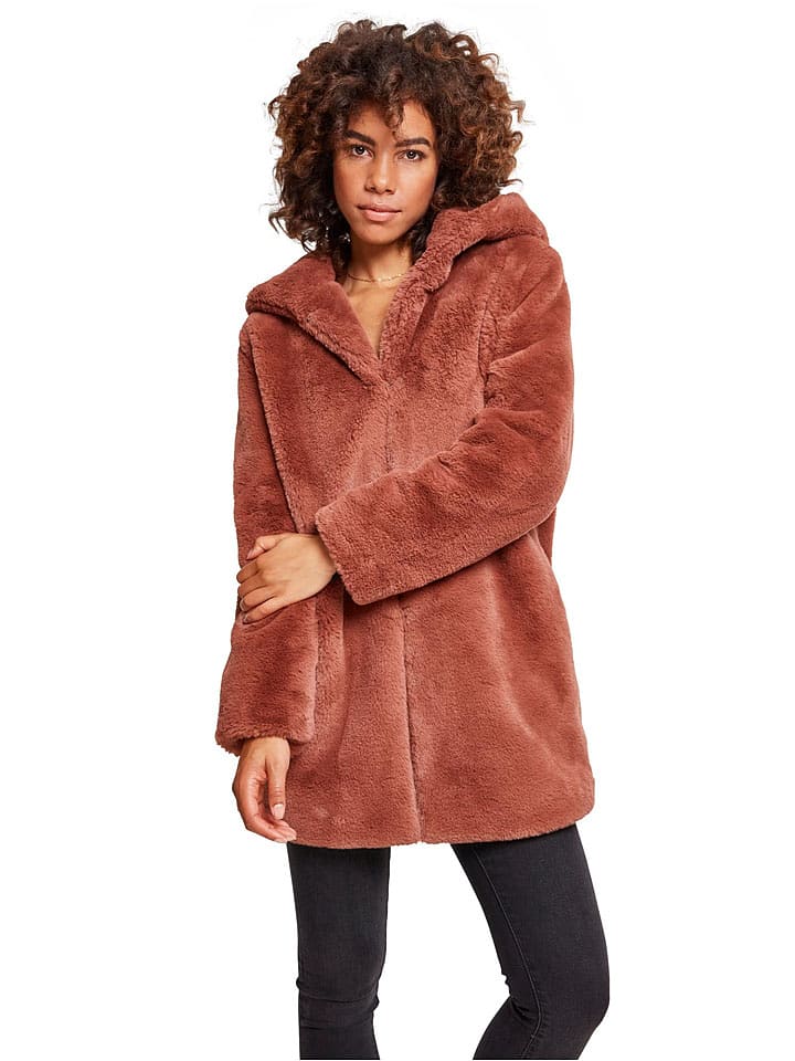 Urban Classics Płaszcz przejściowy w kolorze jasnoróżowym rozmiar: S