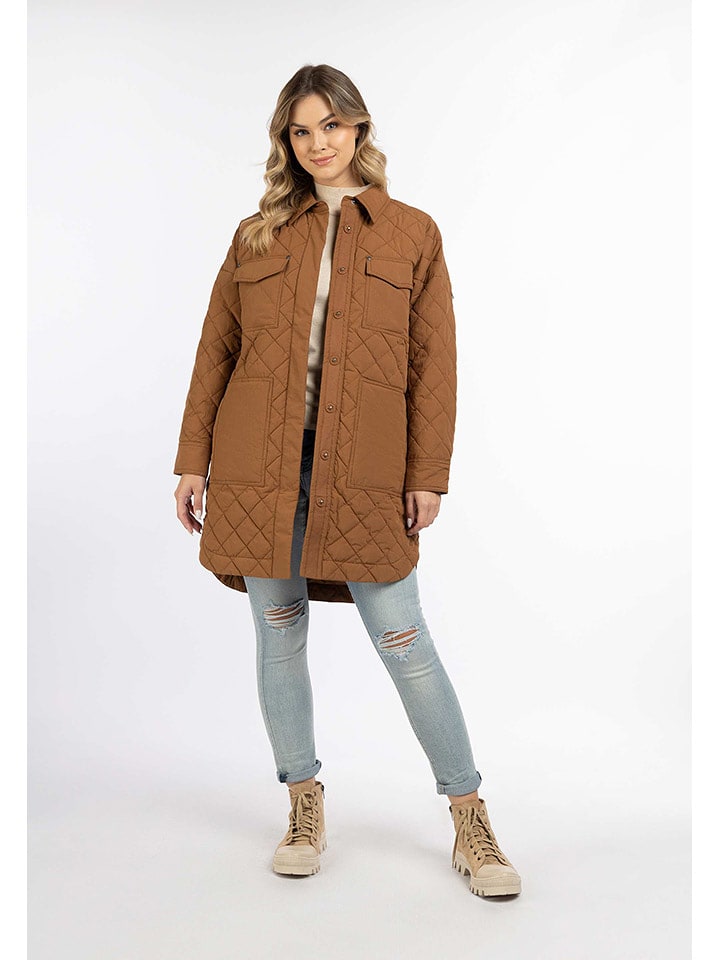 Schmuddelwedda Płaszcz przejściowy w kolorze jasnobrązowym rozmiar: S