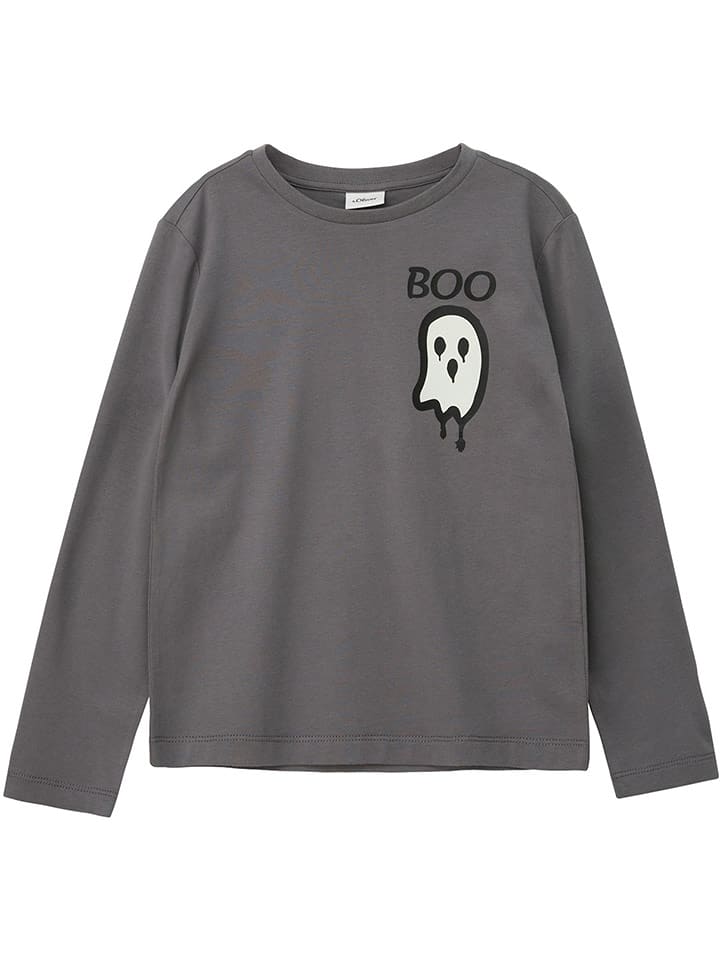 s.Oliver Koszulka w kolorze szarym rozmiar: 104/110