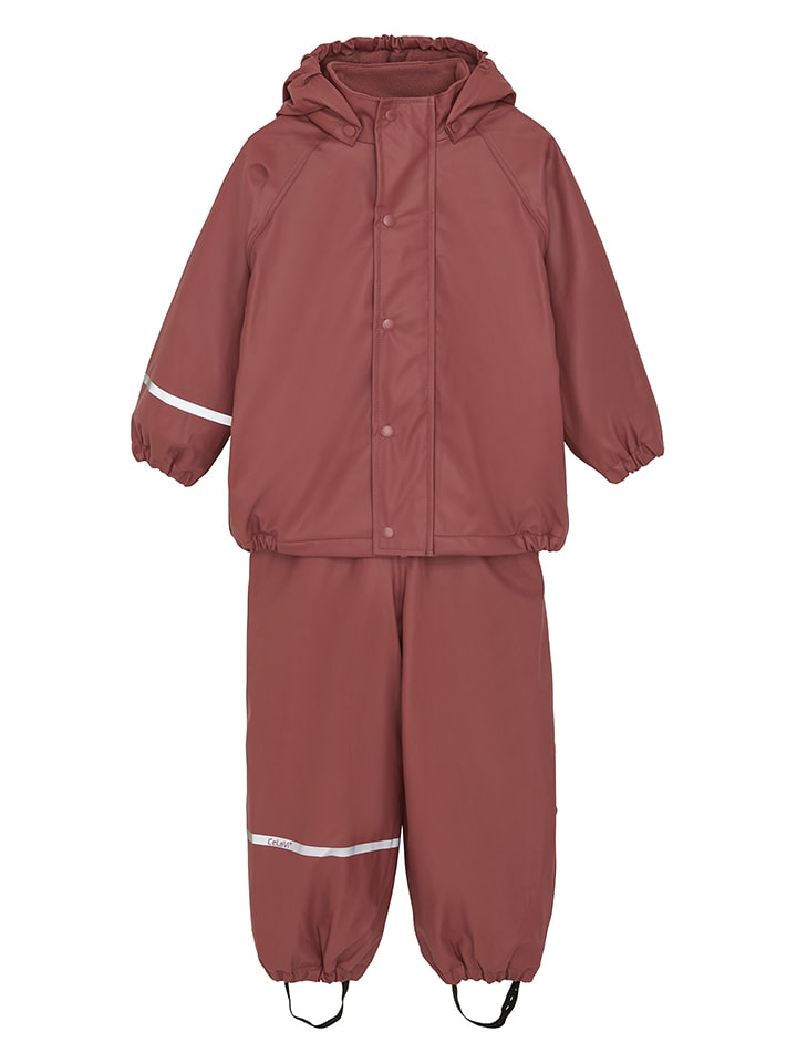 CeLaVi 2-częściowy zestaw przeciwdeszczowy w kolorze ciemnoróżowym rozmiar: 128