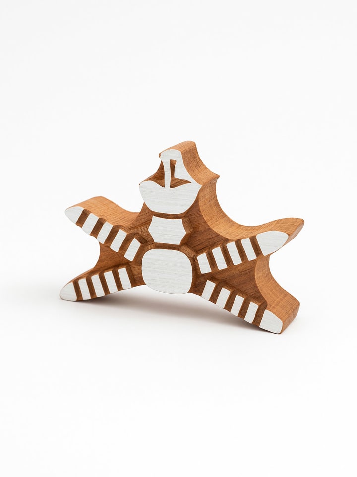 Samimi Stempel "Sattelite" w kolorze jasnobrązowo-białym - 5 x 8 cm rozmiar: onesize