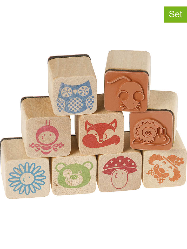 SUNNYSUE 9-częściowy zestaw stempli - 3+ rozmiar: onesize