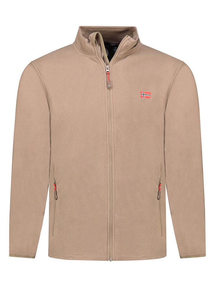 Geographical Norway Kurtka polarowa "Ulysse" w kolorze szarobrązowym rozmiar: 3XL