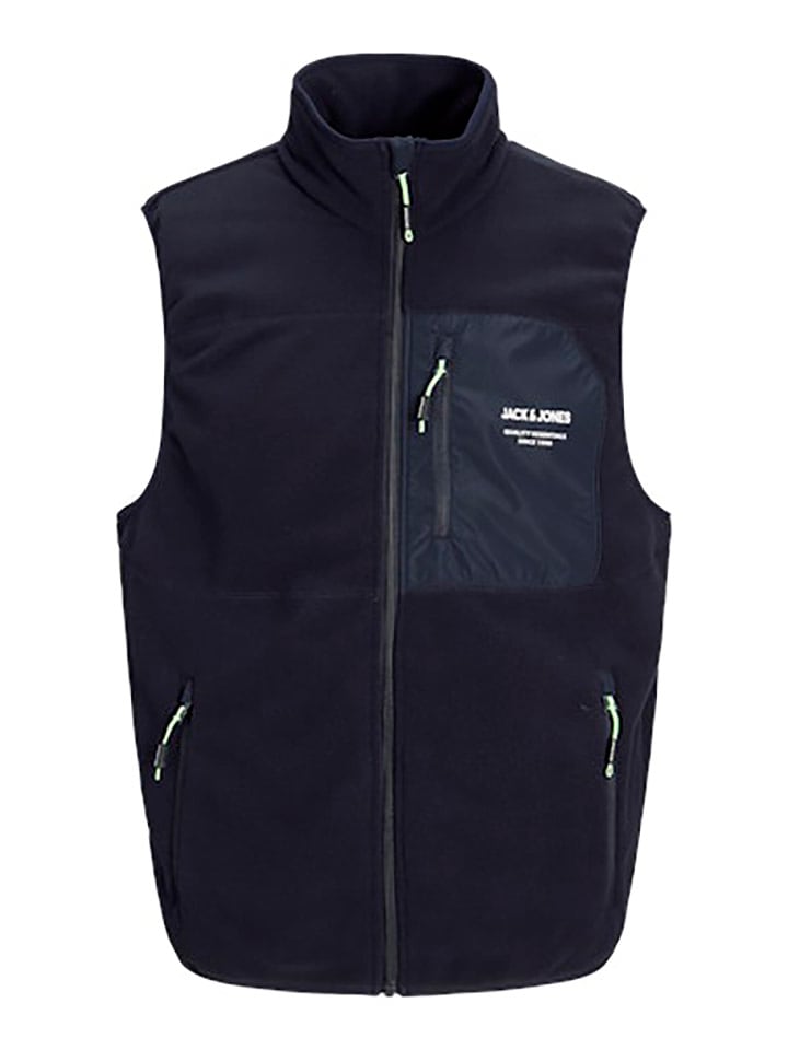 Jack & Jones Kamizelka w kolorze granatowym rozmiar: S