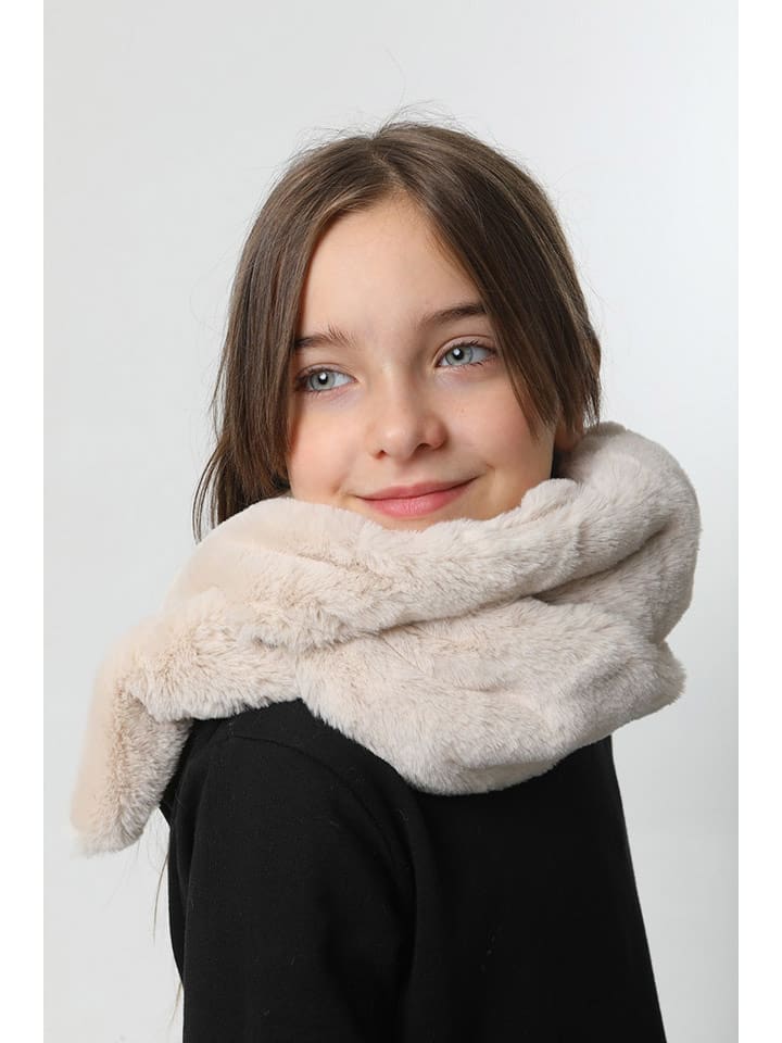 Lucky Bees Szal w kolorze kremowym - 106 x 15 cm rozmiar: onesize