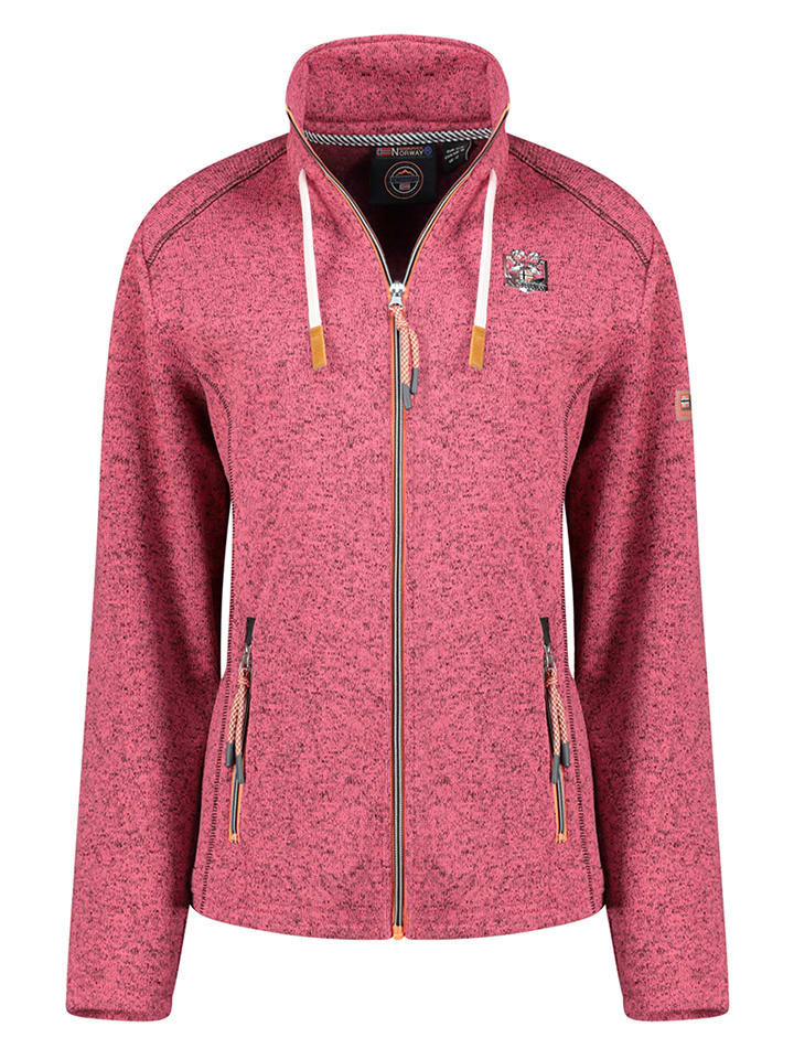 Geographical Norway Kurtka polarowa "Tarentella" w kolorze różowym rozmiar: L