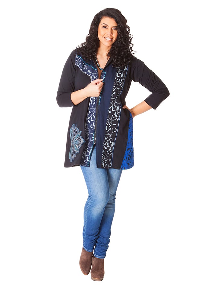 Aller Simplement Bluza w kolorze granatowym rozmiar: 42/44