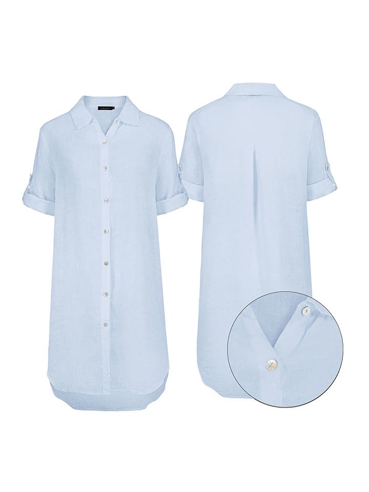 Eight2Nine Sukienka w kolorze błękitnym rozmiar: L/XL