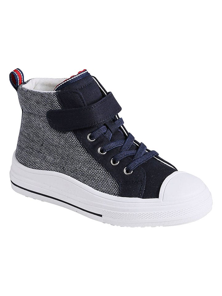 vertbaudet Sneakersy w kolorze granatowo-biało-czerwonym rozmiar: 29