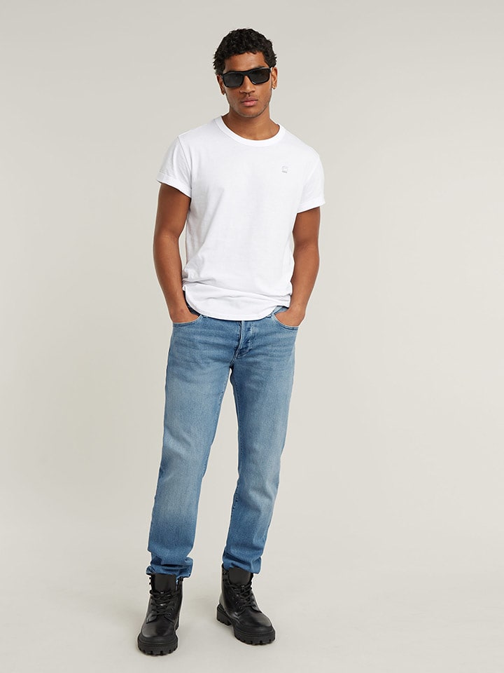 G-Star Dżinsy - Regular fit - w kolorze błękitnym rozmiar: W29/L32