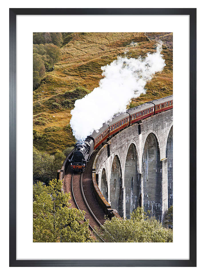 Ars Longa Druk artystyczny "Railway Bridge" w ramce - 70 x 50 cm rozmiar: onesize