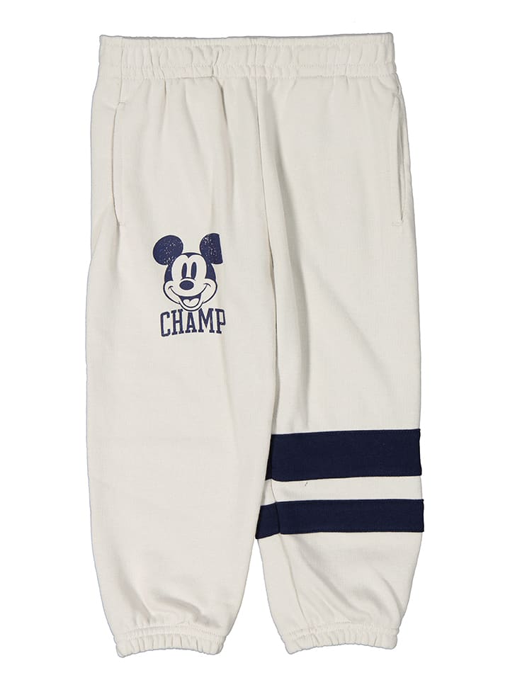 GAP Spodnie dresowe w kolorze kremowym rozmiar: 98