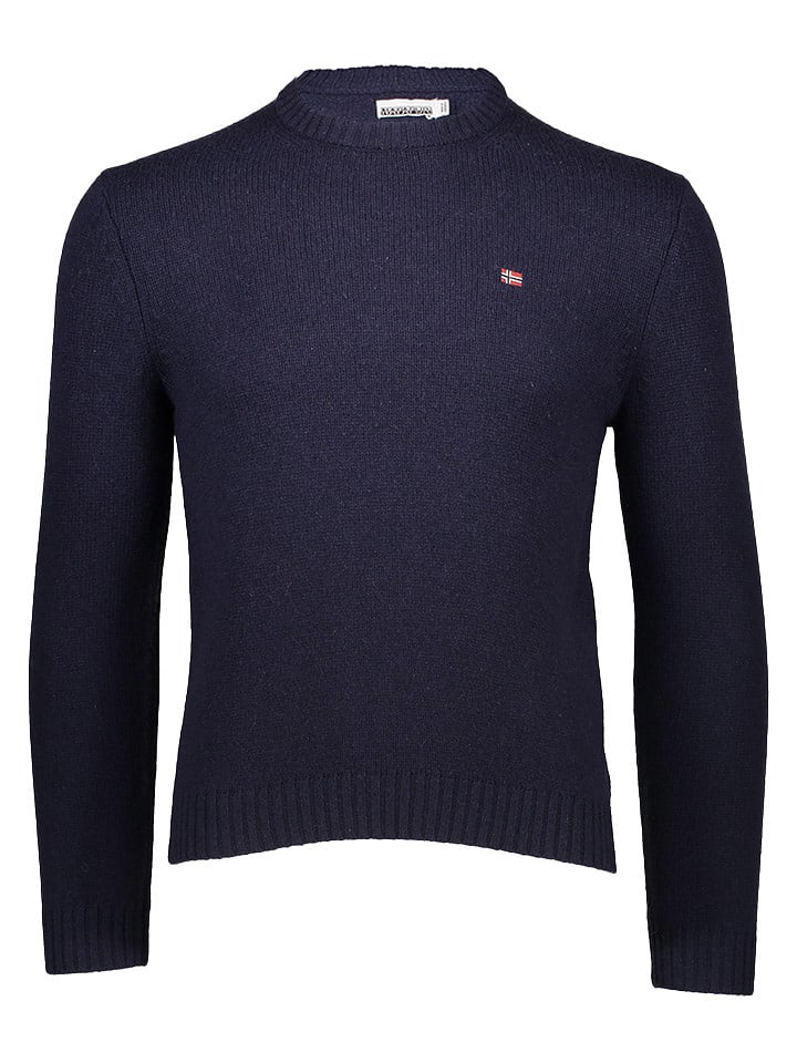Napapijri Sweter w kolorze granatowym rozmiar: XS